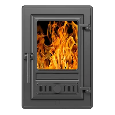 Дверка АСТОН каминная 350 (Антрацит) Дверка АСТОН каминная 350 (Антрацит)
