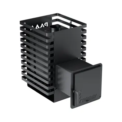 Фото Печь банная "РАДА ТЕРМА 2026" ОК 8мм 20L, дверца стальная в магазине Woodson