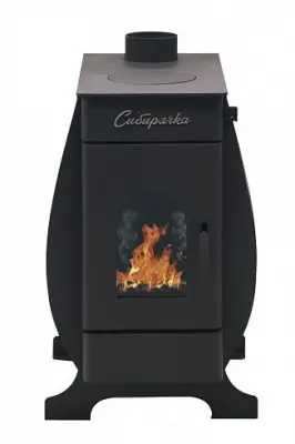 Фото Печь воздухогрейная "Сибирячка" 12 кВт. Кожух из нержавеющей стали в магазине Woodson