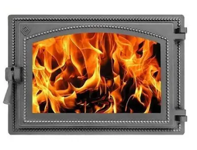 Дверка ВЕЗУВИЙ каминная 230 (Антрацит) Дверка ВЕЗУВИЙ каминная 230 (Антрацит)