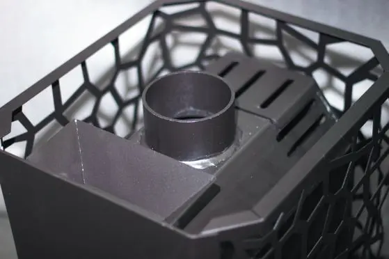 Фото Печь для бани РАДА 6, закрытая каменка, 14 S (СЕТКА), без дверцы в магазине Woodson