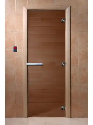 Дверь DoorWood "Бронза" 2000*700 (8мм, Ольха, магнит) Дверь DoorWood "Бронза" 2000*700 (8мм, Ольха, магнит)