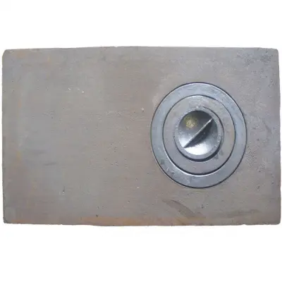 БЛЗ Плита полуглухая с 3-мя комфорками П1-2 (410*710) 