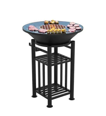 Fantastic Grill Везувий Ø 700 (чаша+подставка+плита+решетка+крышка) Fantastic Grill Везувий Ø 700 (чаша+подставка+плита+решетка+крышка)