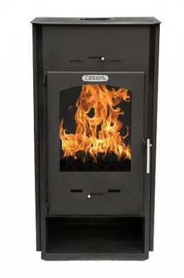 Фото Печь-камин стальная "Сибирь" 8 кВт в магазине Woodson Фото Печь-камин стальная "Сибирь" 8 кВт в магазине Woodson