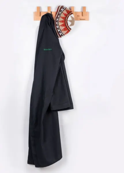 Шапка вязаная для бани Woodson Viking, орнамент, без косичек (коричневый) Шапка вязаная для бани Woodson Viking, орнамент, без косичек (коричневый)