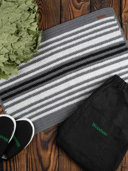 Коврик для бани Woodson орнамент 2, 60*40 Коврик для бани Woodson орнамент 2, 60*40