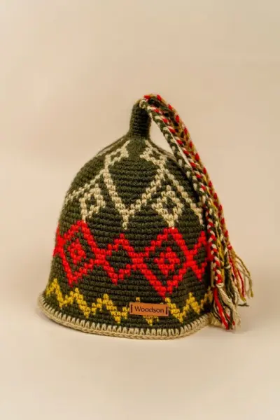 Шапка вязаная для бани Woodson Han