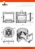 Фото Чугунная печь для бани ЭТНА Стандарт 24 (Панорама) "М" в магазине Woodson
