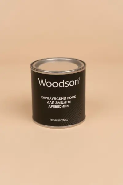 Карнаубский воск для защиты древесины Woodson, 0,25л Карнаубский воск для защиты древесины Woodson, 0,25л