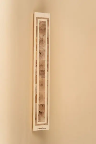 Светильник Woodson FIJI Line угловой со светодиодной лентой, Липа (24V)