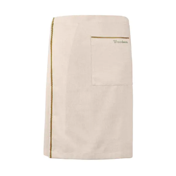 Килт мужской Woodson, натуральный лён с цветной полосой (50-52) Килт мужской Woodson, натуральный лён с цветной полосой (50-52)