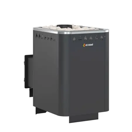 Фото Печь ВЕЗУВИЙ Русичъ Антрацит 16 (ДТ-3С) в магазине Woodson