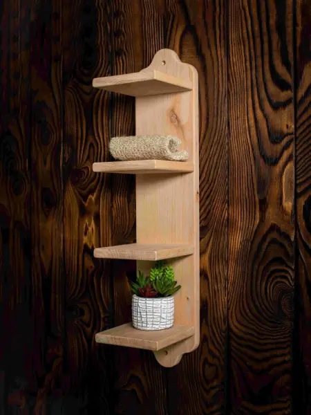 Полка для полотенец Woodson M4, ольха