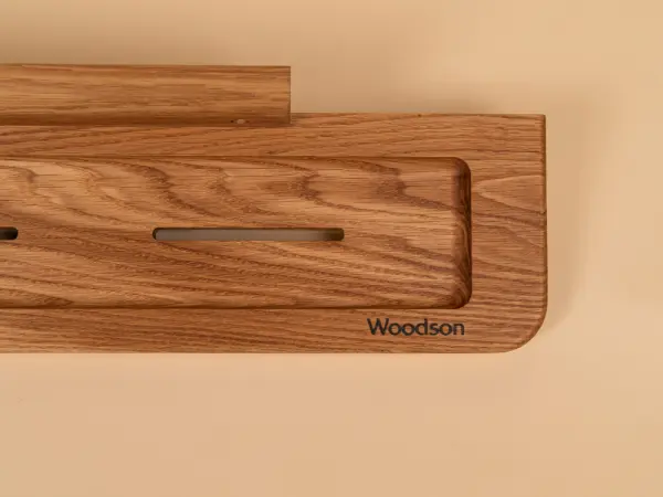 Полка для ног в бане Woodson, дуб