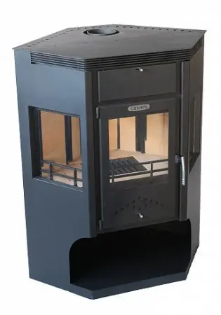Фото Печь-камин стальная "Сибирь" 15 кВт в магазине Woodson