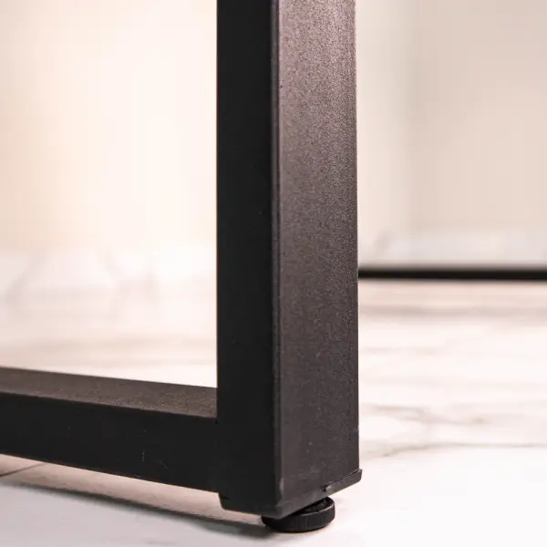 Стол дубовый с металлическим основанием Woodson 1600*850