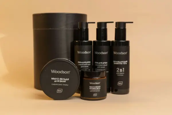 Набор косметики Woodson для мужчин (5 предметов)