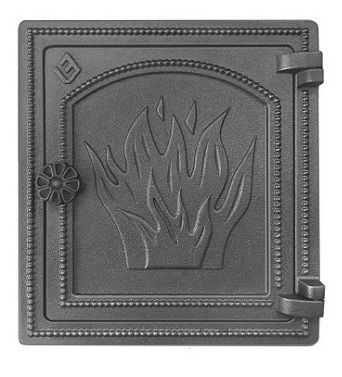 Дверка ВЕЗУВИЙ печная ДТ-4 (Антрацит)