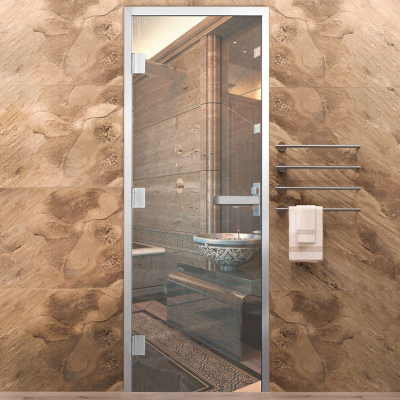 Дверь Хамам Элит 60G Прозрачная 1900*700 L, без порога Дверь Хамам Элит 60G Прозрачная 1900*700 L, без порога