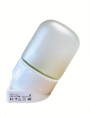 Светильник ВЕЗУВИЙ для сауны ("Белый", арт.401) Угловой