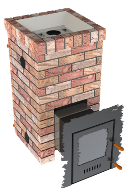 Фото Дровяная банная печь Grill'D Retro 500 Long Max Pro в магазине Woodson