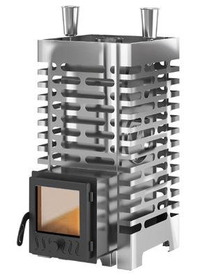 Фото Печь для бани ASTON 20 НЕРЖ. стекло в магазине Woodson