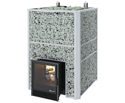 Фото Печь Изистим Ялта 100 К/2024 Хохлома в магазине Woodson