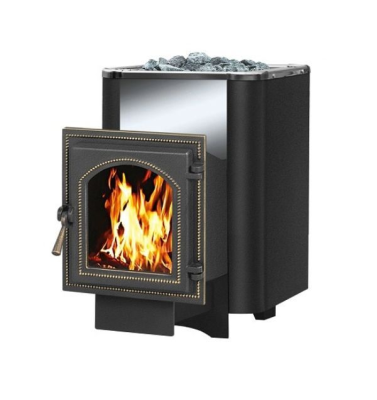 Фото Печь ВЕЗУВИЙ Сенсация 12 Антрацит (220) в магазине Woodson