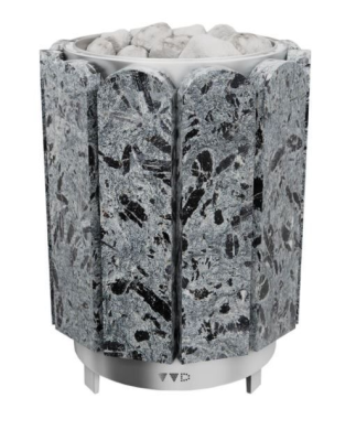 Фото Электропечь Премьера-24 кВт (серпентенит Бархат) в магазине Woodson