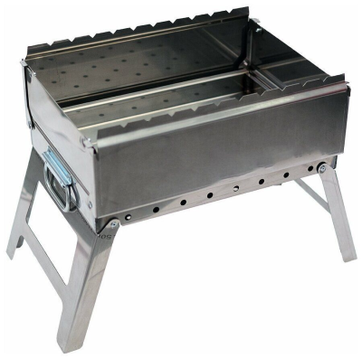 Мангал "СИБИРЬ-10 Н" складной нержавеющая сталь
