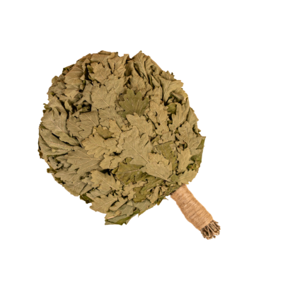 Веник для бани Woodson Премиум, кавказский дуб с обмоткой Веник для бани Woodson Премиум, кавказский дуб с обмоткой