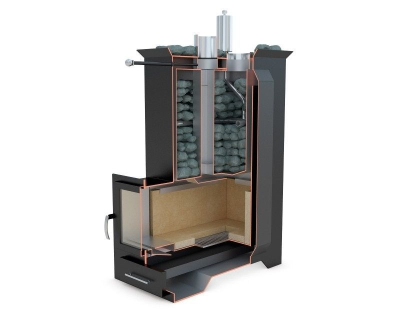 Футеровка топки шамотом