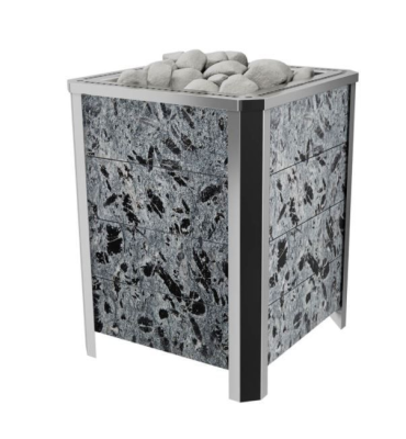 Фото Премьера М 12 квт серпентинит "Бархат" в магазине Woodson