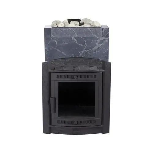 Фото Печь банная "Атмосфера XL" в облицовке "Пироксенит ЭЛИТ" в магазине Woodson