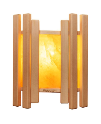 Абажур Woodson Trio с гималайской солью, липа Абажур Woodson Trio с гималайской солью, липа