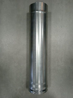 Фото Труба — 115 — 0,5 м — оцинковка  Фото Труба — 115 — 0,5 м — оцинковка