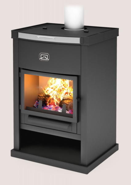 Фото Камин отопительно-варочный ТЕПЛОДАР ОВ-120 в магазине Woodson