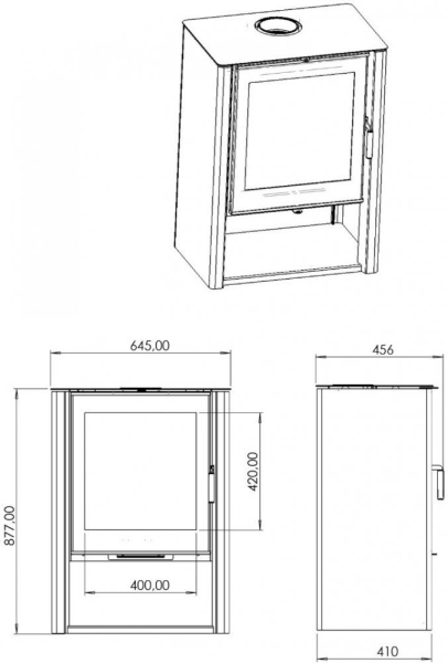 Фото Печь СЕВАН 7 в магазине Woodson