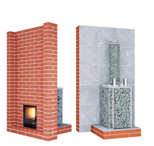 Фото Печь Изистим Ялта 15 К/2024 Талькохлорит в магазине Woodson