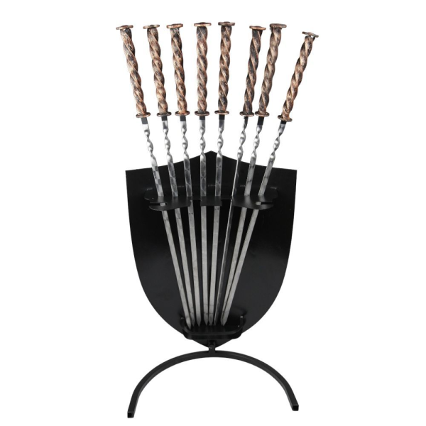 Шампурница "Щит NEW - Медведь с лапами"