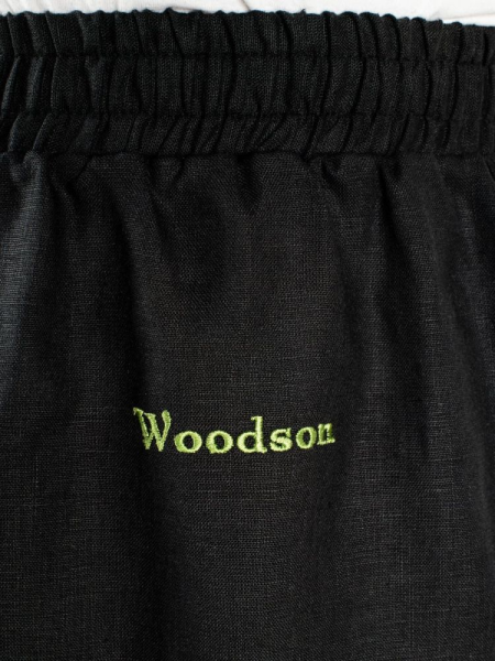 Шорты банщика Woodson, чёрный лён (46-48)