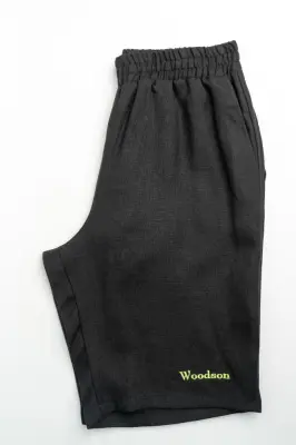 Шорты банщика Woodson, чёрный лён (46-48) Шорты банщика Woodson, чёрный лён (46-48)