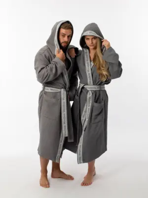 Халат вафельный Woodson, gray (48)