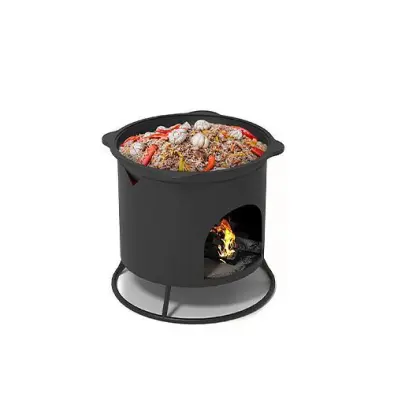 Печь под казан малая Везувий 6-8л